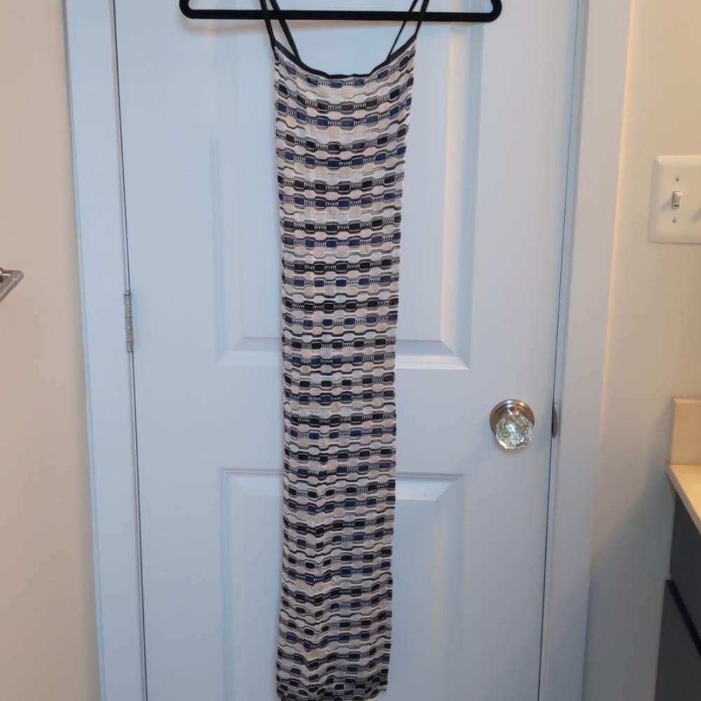 Slim Missoni maxi dress